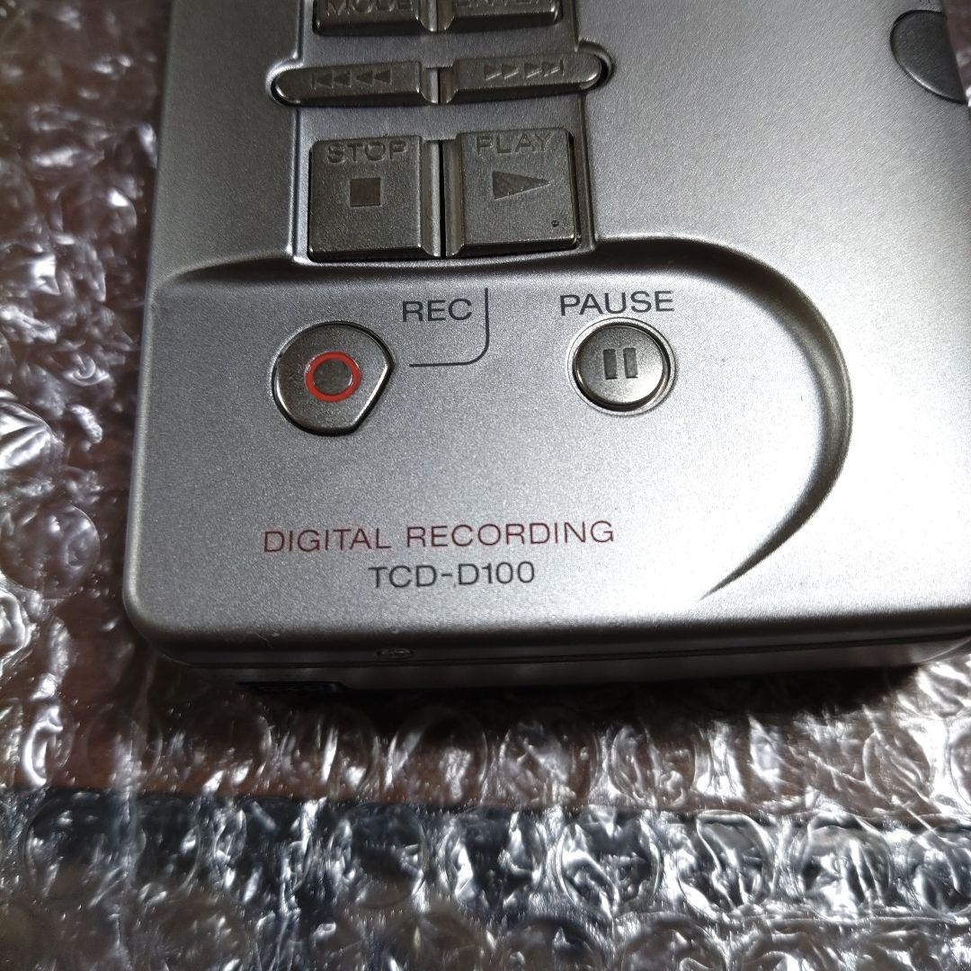 ソニー　DAT ウォークマン ポータブル TCD-D100 管理ナンバー7300