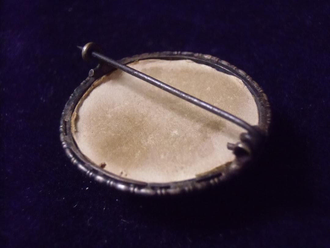 Ｗ帝政ドイツ軍/プロイセン王国＊ドームガラス型＊鉄十字ブローチ（実物）