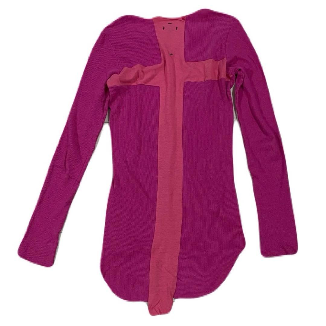 lgb バッククロス ロンt ピンク size1 美品