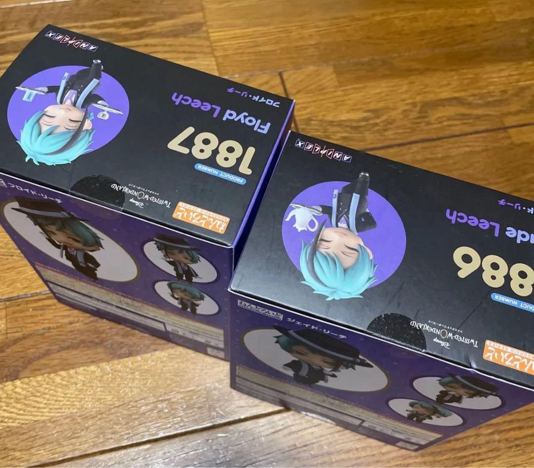 新品 ツイステ ねんどろいど 1886 1887 ジェイド フロイド フィギュア