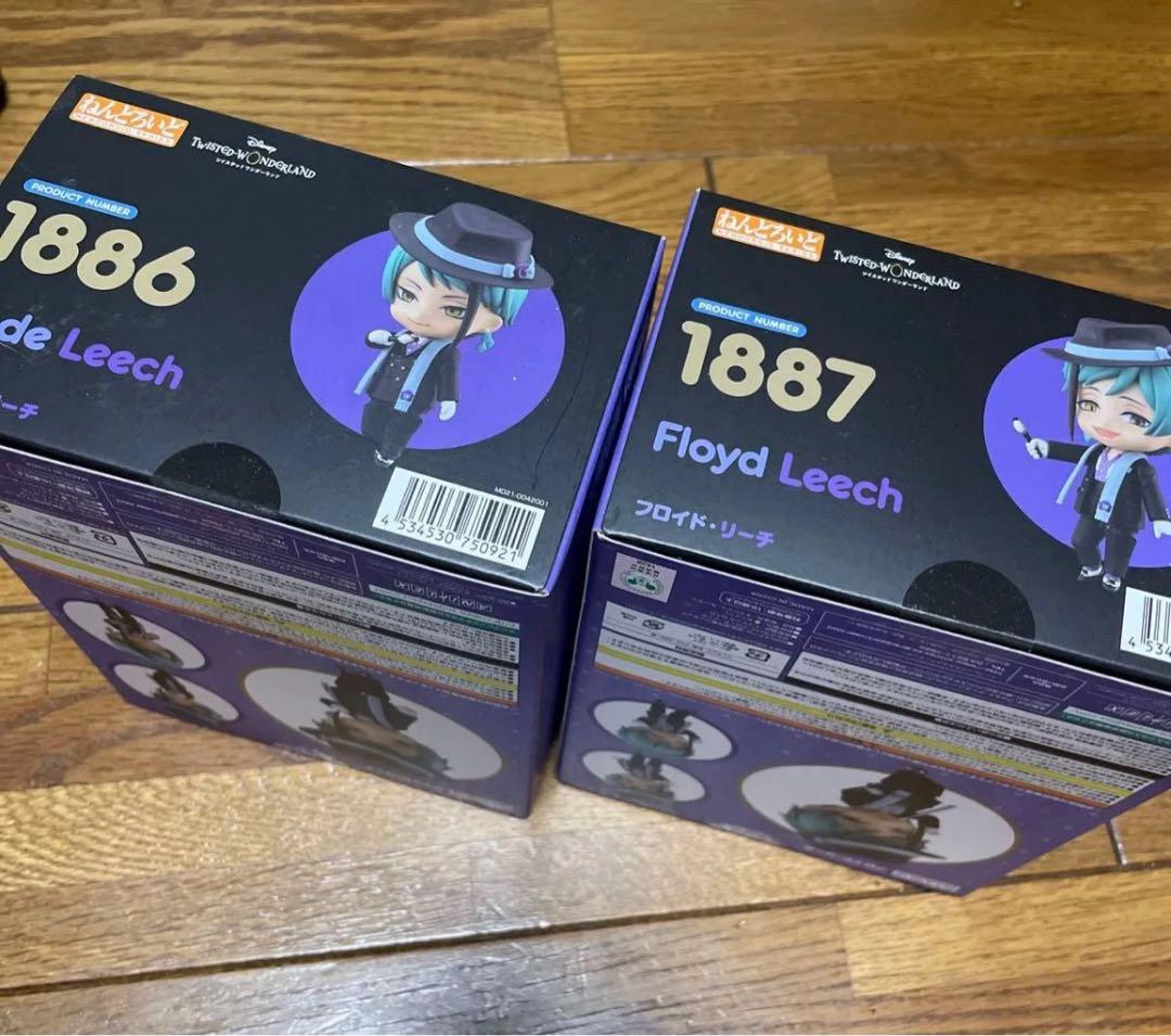 新品 ツイステ ねんどろいど 1886 1887 ジェイド フロイド フィギュア
