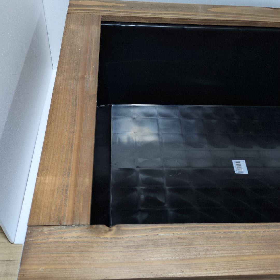 ももんがトロ舟40リットル　オーバーフロー加工