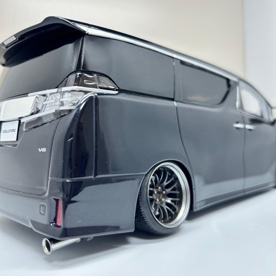 1/18京商 SAMURAI ヴェルファイア カスタム ミニカー　ブラック