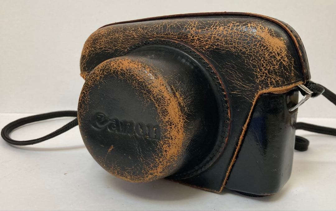 (レア)CANON Canonetフイルムカメラ　箱、ケース、冊子、保証書付き