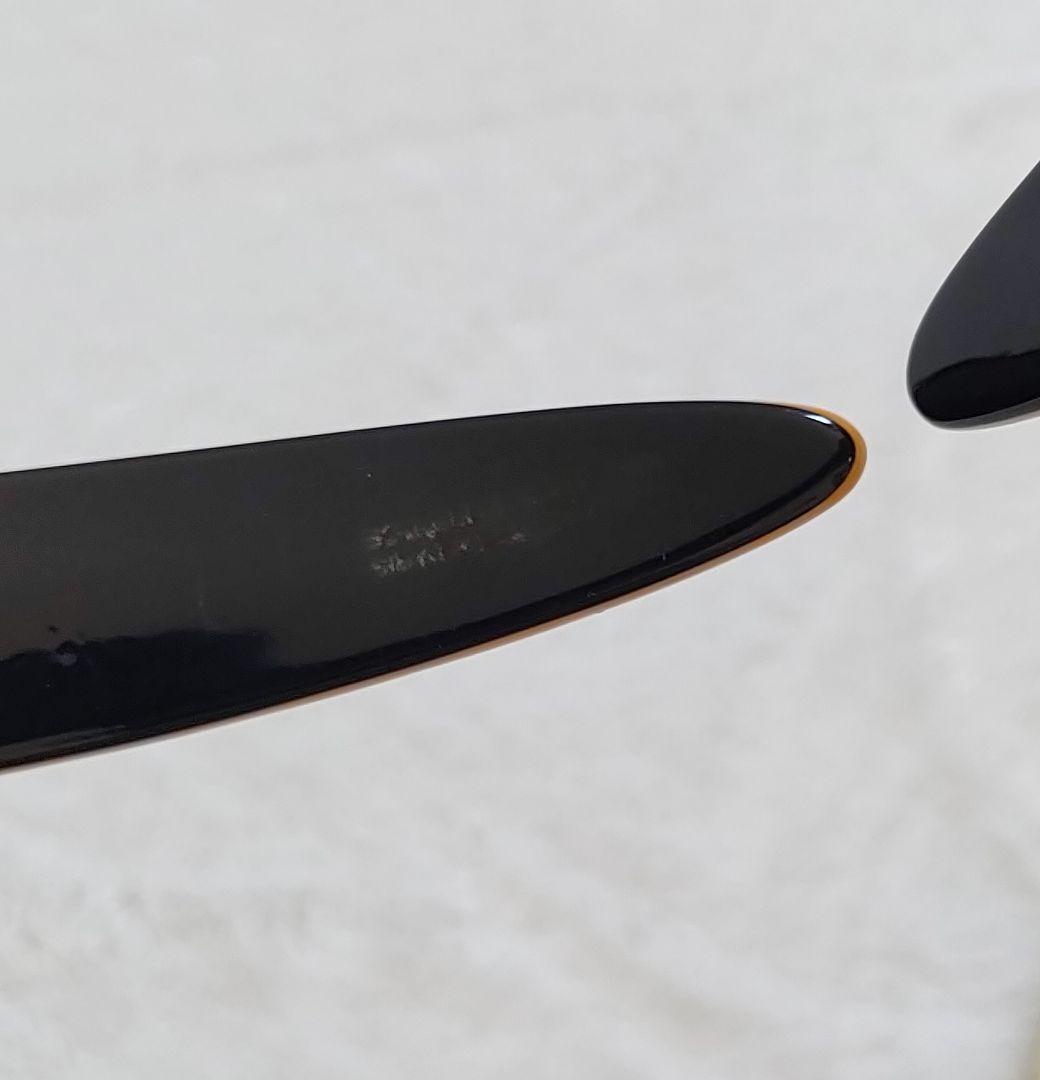 アレクサンドルドゥパリ カチューシャ ブラック×オレンジ　ステッチ バンド付き