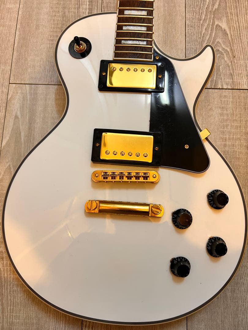 【値下げしました！】Burny レスポールタイプ ホワイト