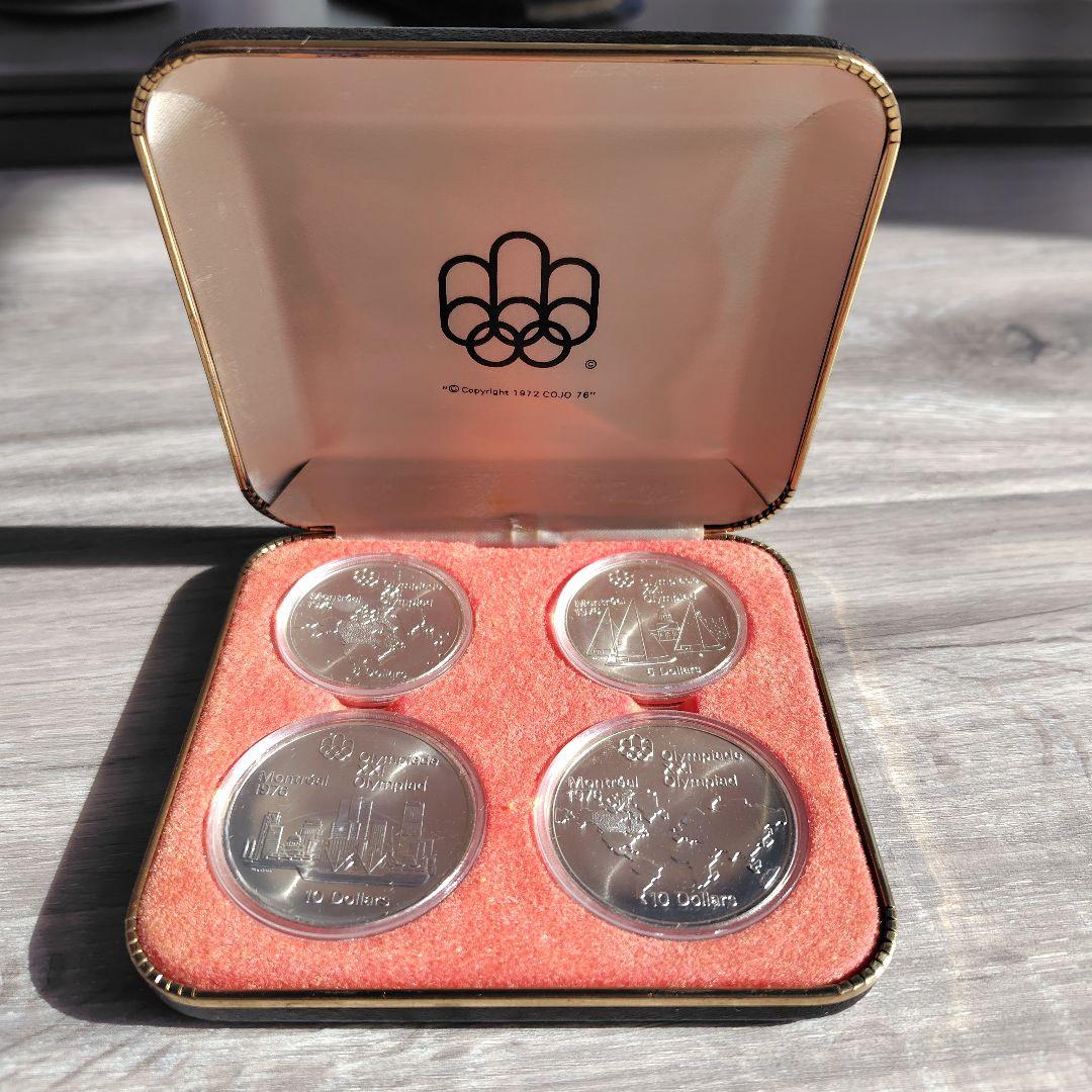 1976年 モントリオールオリンピック記念 4枚セット