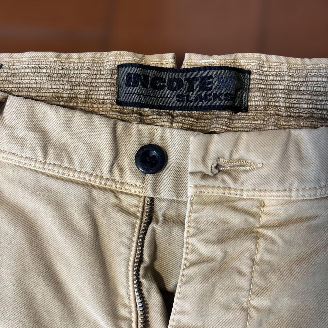 インコテックス 100型 秋冬 カーキベージュ サイズ31 トリコチノ