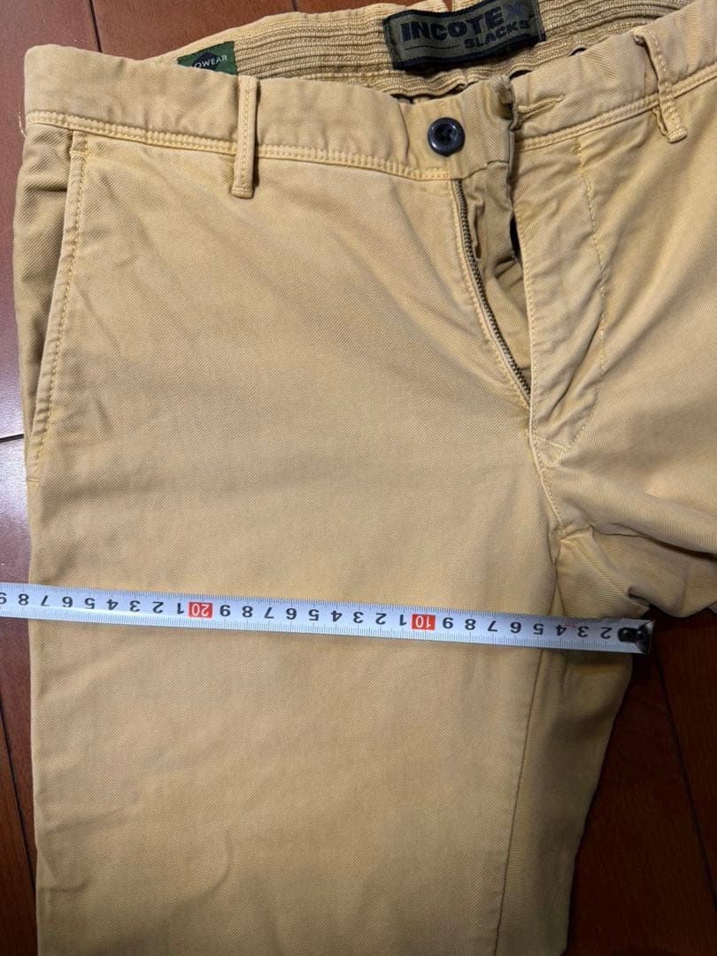 インコテックス 100型 秋冬 カーキベージュ サイズ31 トリコチノ