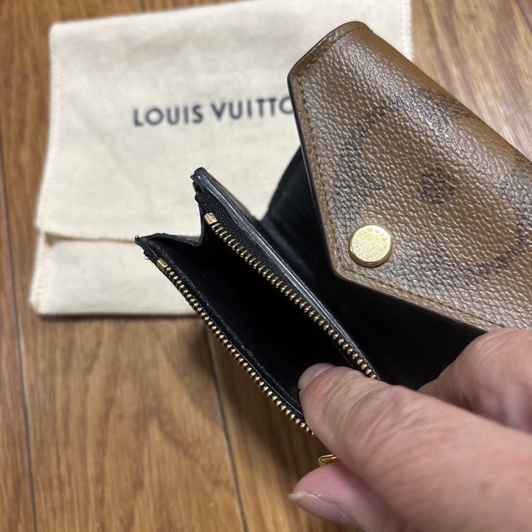 極美品！！LOUIS VUITTON 二つ折り財布 ブラウン
