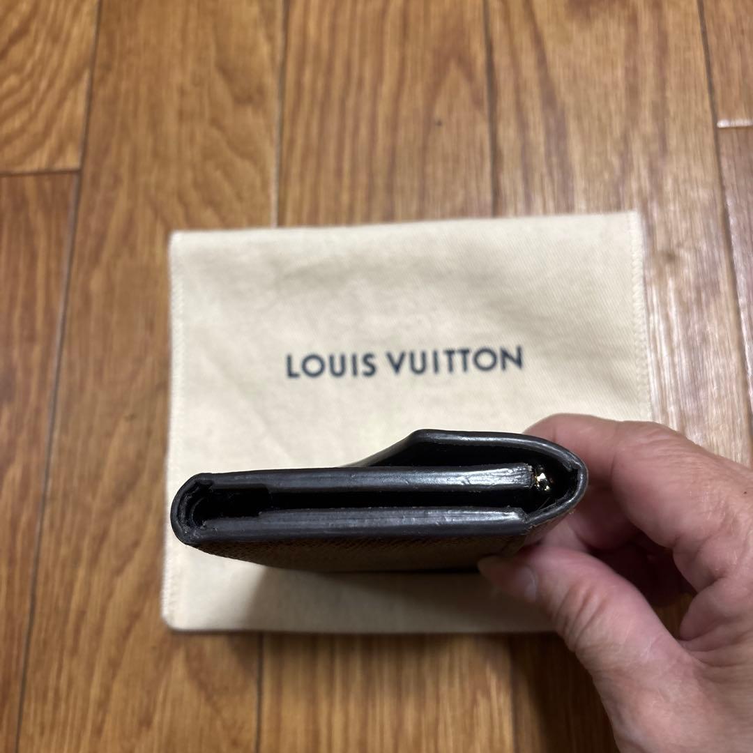 極美品！！LOUIS VUITTON 二つ折り財布 ブラウン