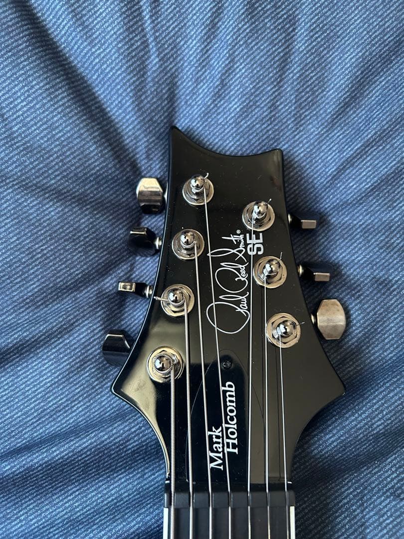 PRS SE Mark Holcomb SVN Blue Burst 7弦ギター