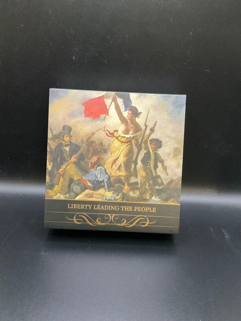 2022年カメルーン　民衆を導く自由の女神　純銀　プルーフ銀貨