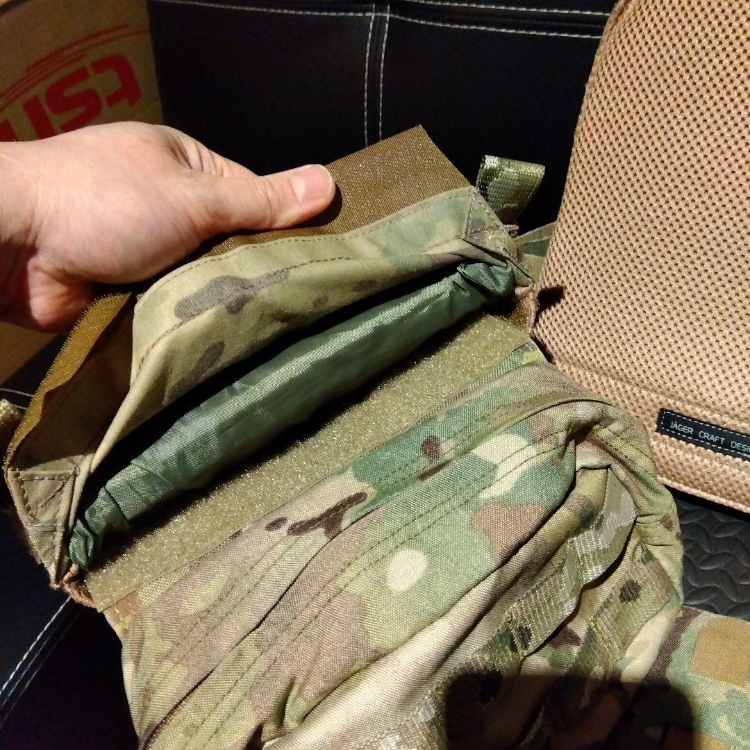 イェーガークラフトデザイン　ASPCⅡ プレートキャリアー マルチカム　改造品