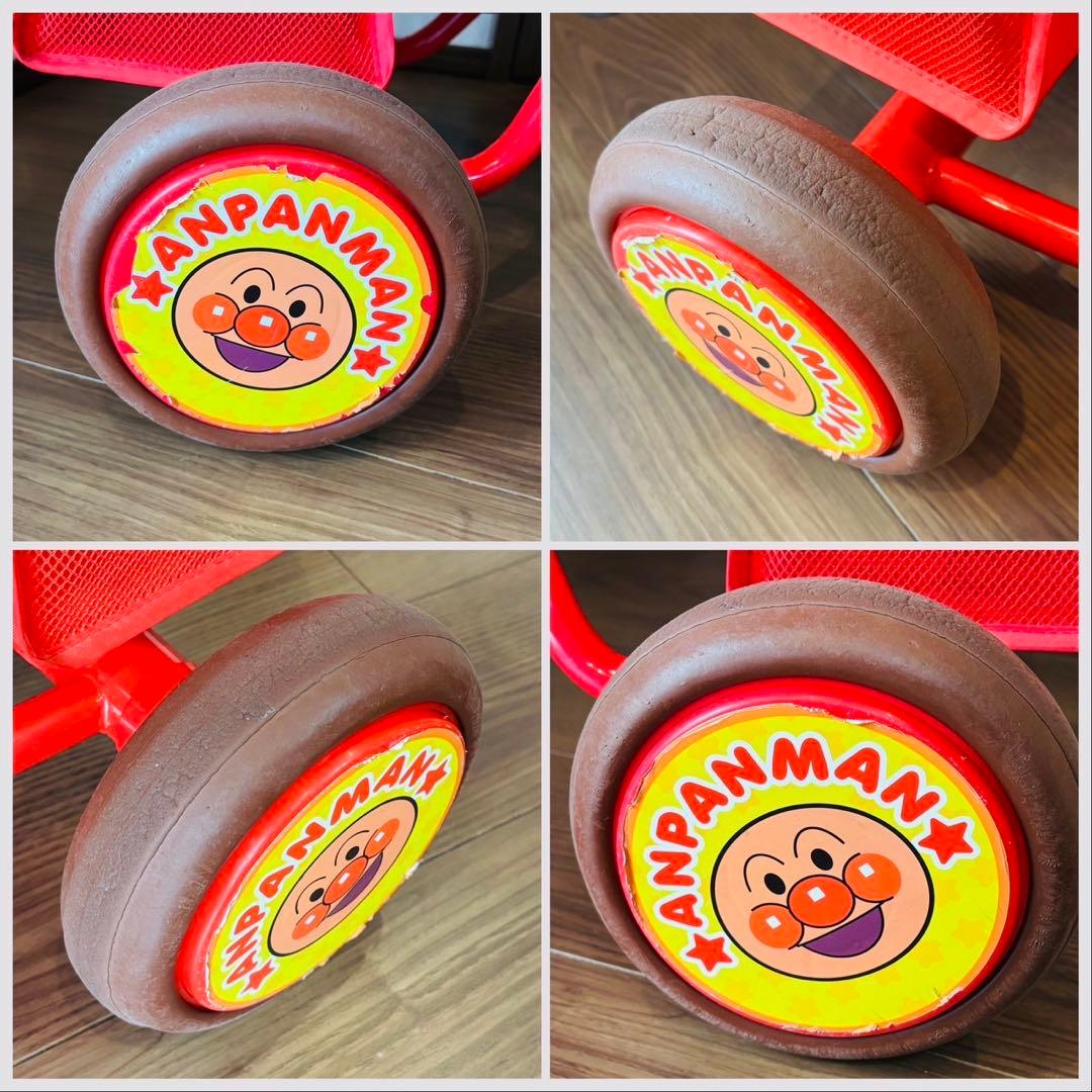 アンパンマン デラックス　三輪車　サンシェード付き