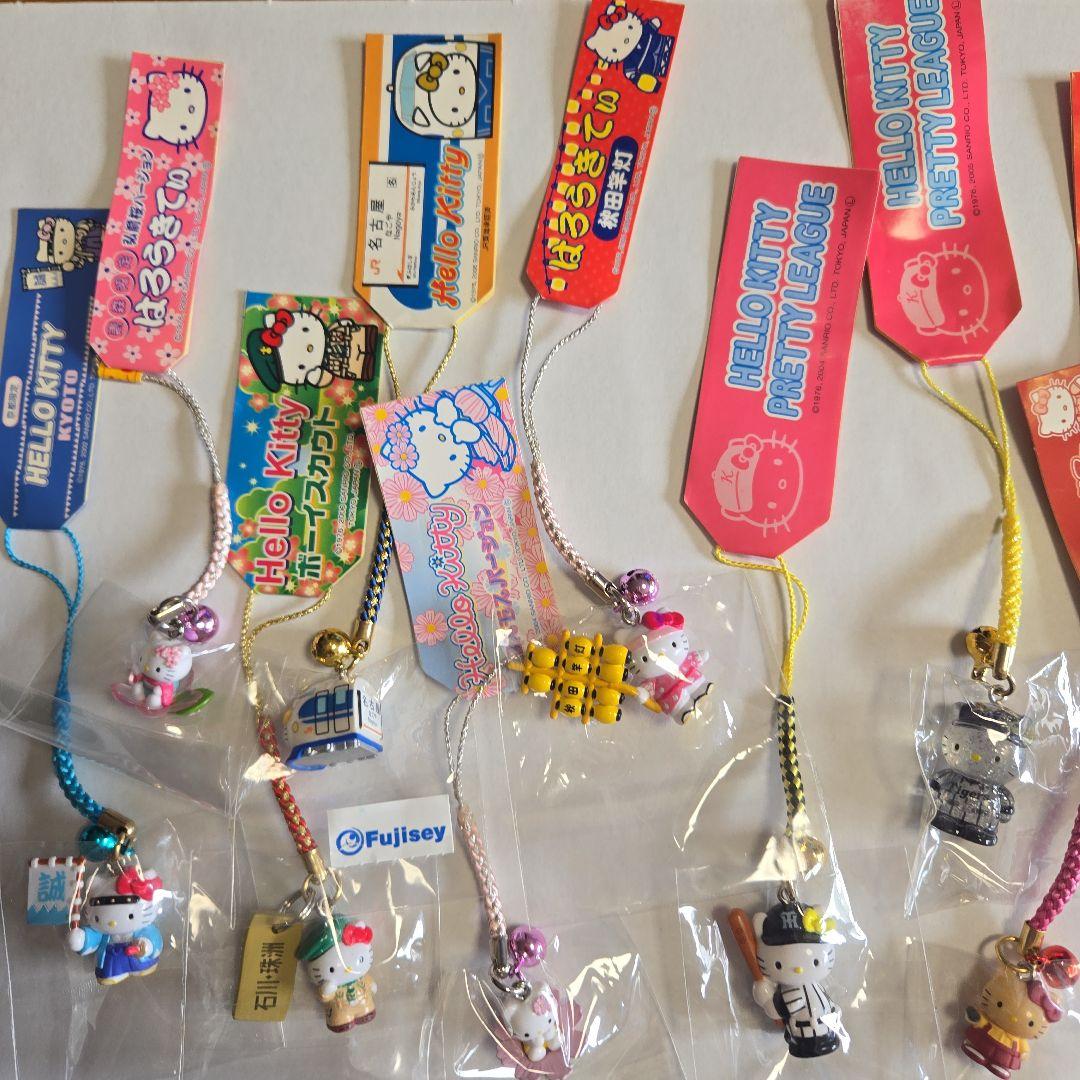 ハローキティ ストラップセット 10個