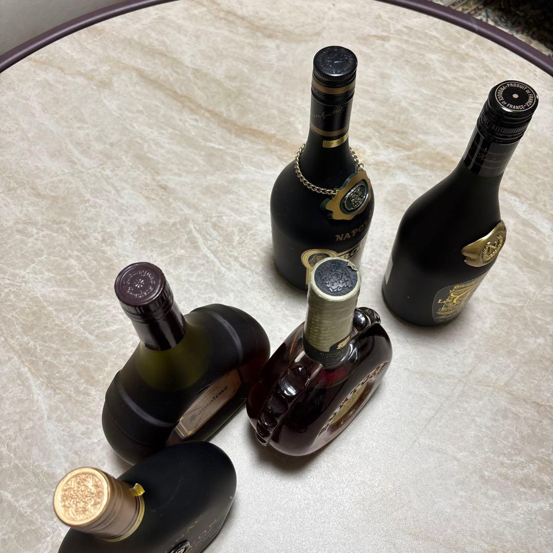 未開封品！ブランデー５本　まとめ売り