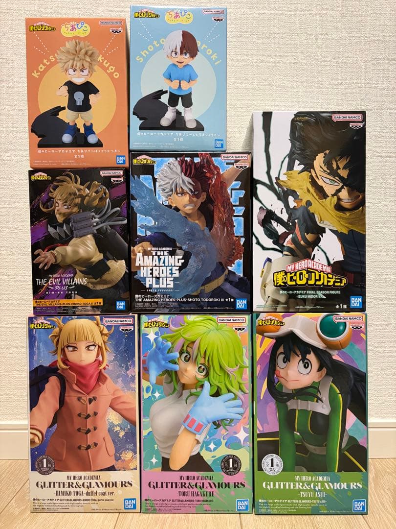 本日のみ値下げ 僕のヒーローアカデミア　フィギュアセット ちあぴこあるよ！