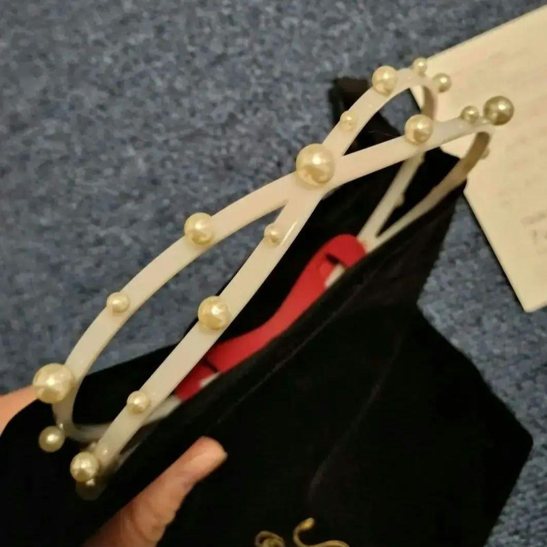 ALEXANDRE DE PARIS パールカチューシャ