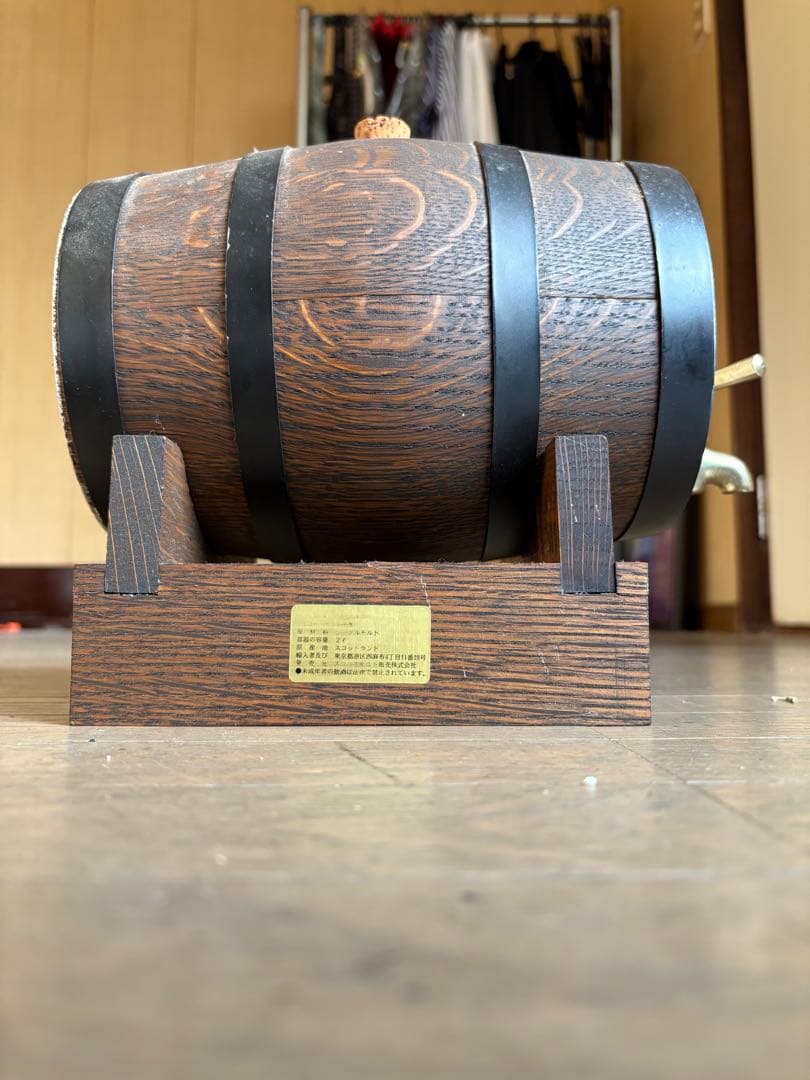 ウイスキー樽　ROSEBANK 空樽