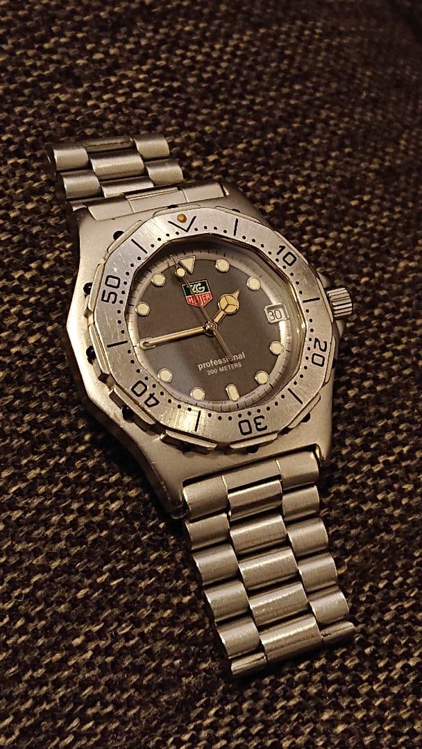 【美品】TAG HEUER プロフェッショナル3000 Ref 932.206