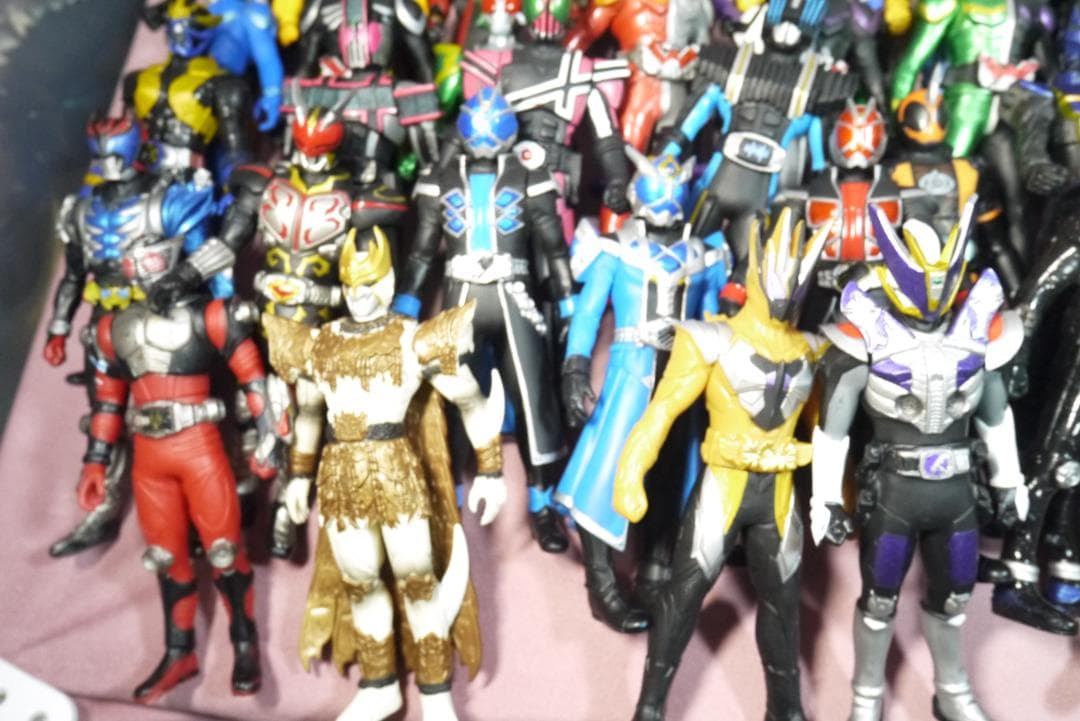 ライダーヒーローシリーズ　ビッグサイズソフビフィギュア　130体セット