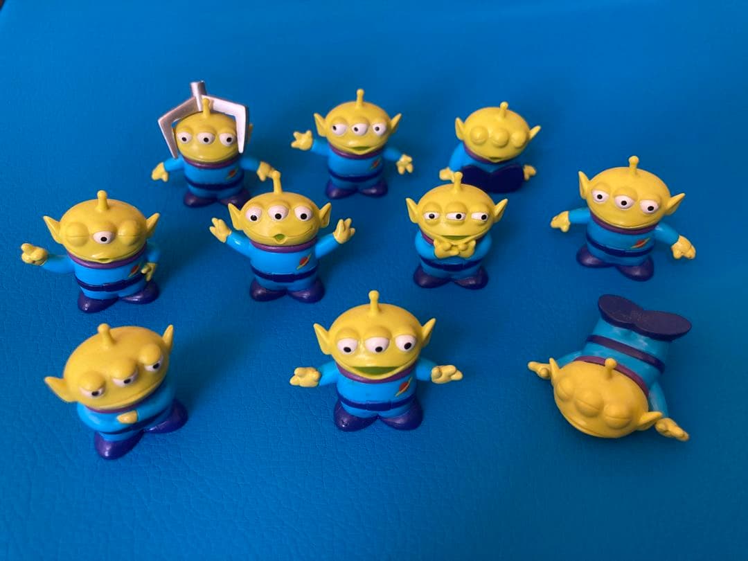 ディズニー トイストーリー リトルグリーンメン エイリアン ミニフィギア 10種