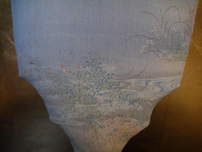 古布江戸縮緬 羽子板 元禄美人 在銘