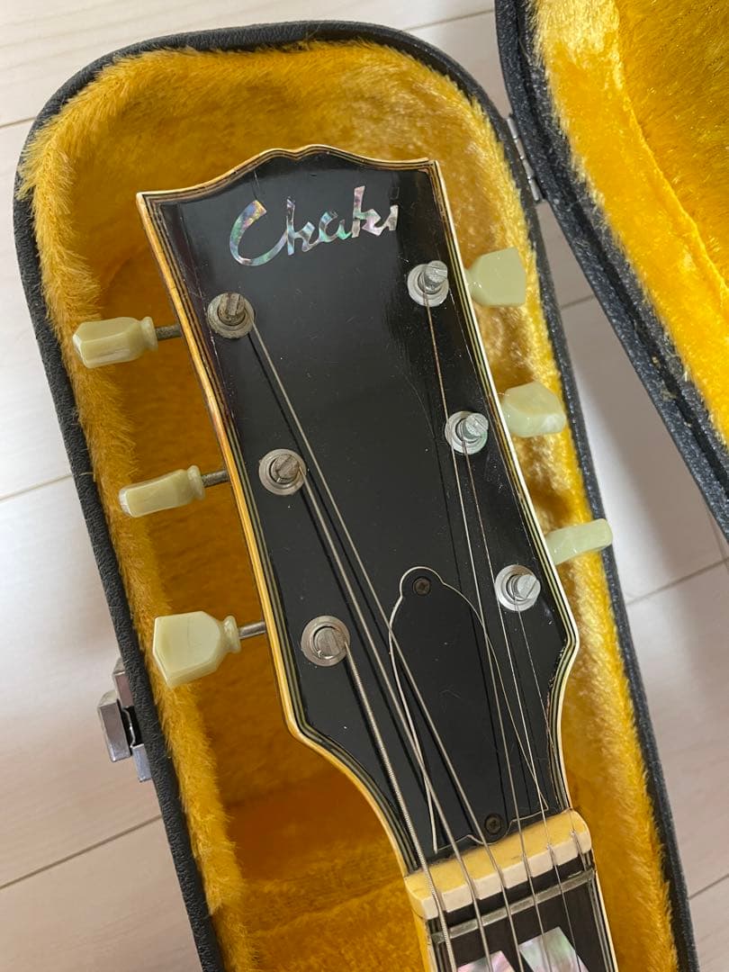 【10,000円値下げ】Chaki フルアコ P-8M ジャパンビンテージギター