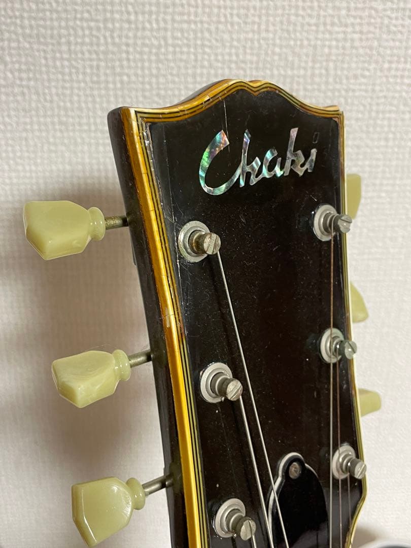 【10,000円値下げ】Chaki フルアコ P-8M ジャパンビンテージギター