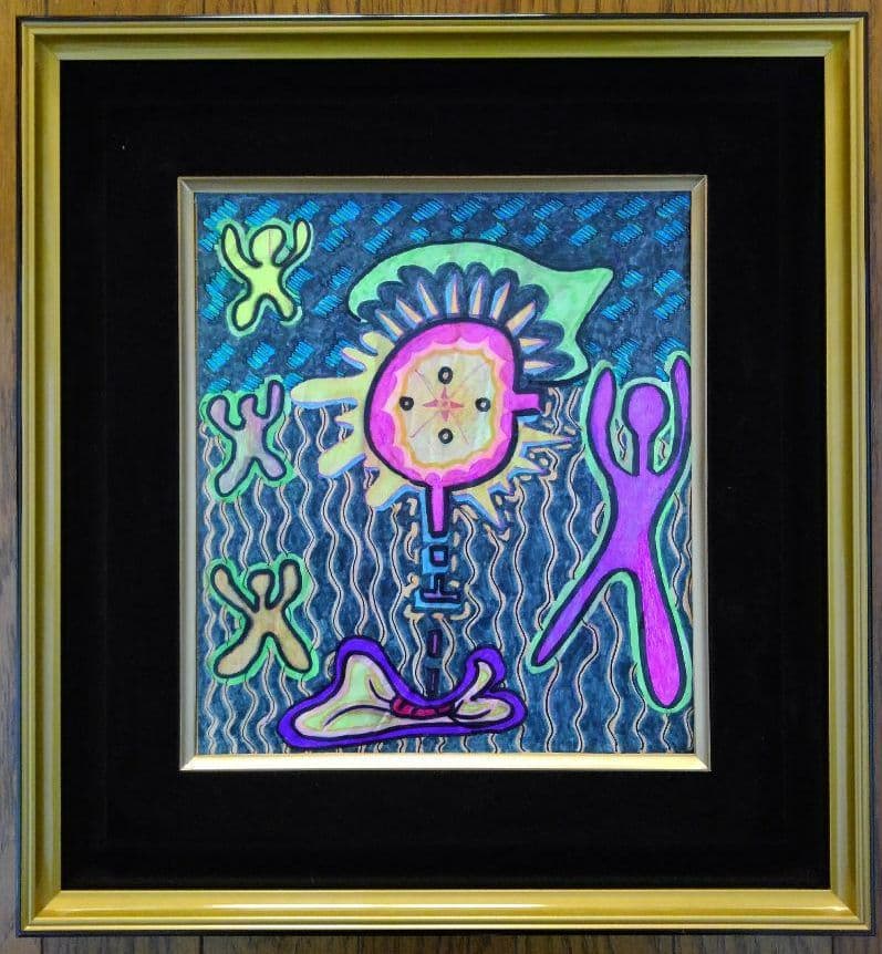 絵画　バンザンミークピリキトゥパ