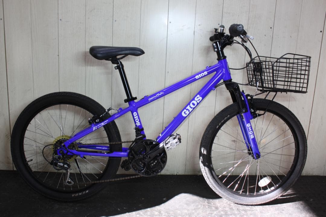 GIOS GENOVA 22型 シマノ18速 290mm 本格子供用MTB