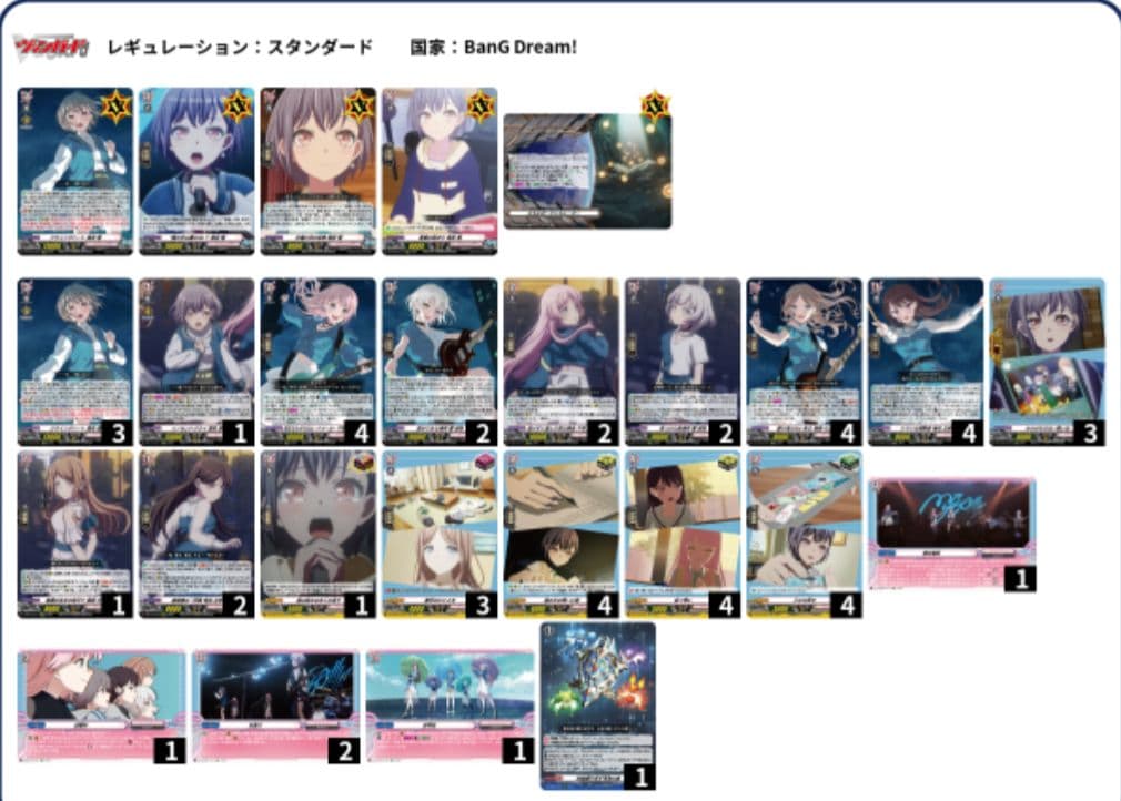 MyGO!!!!! デッキ スリーブ プレマ ケース付き ヴァンガード