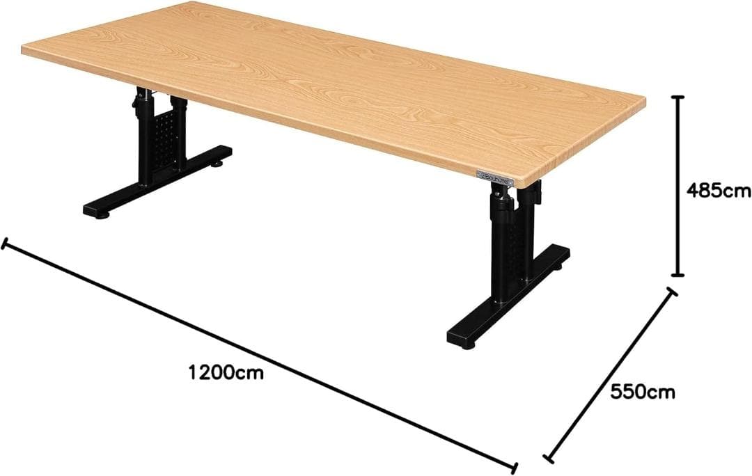 Bauhutte バウヒュッテ ローデスク 昇降式 BHD-1200L ウッド