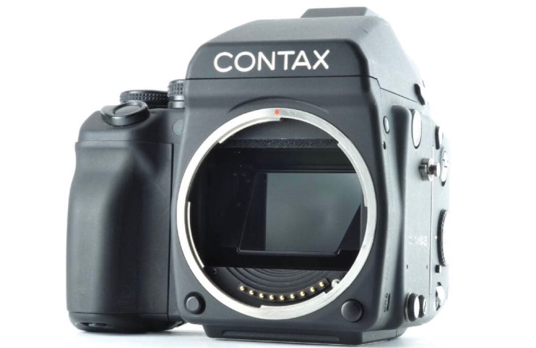 Contax 645 ボディー　MFB1B 220 フィルム付き　コンタックス