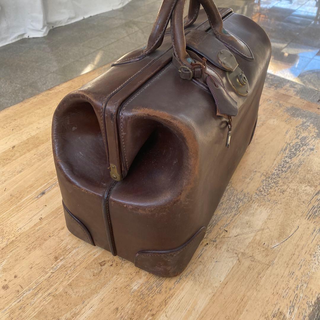 1900年頃の本革　ドクターバッグ