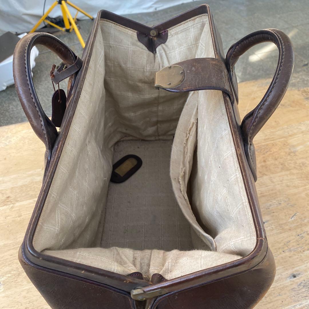 1900年頃の本革　ドクターバッグ