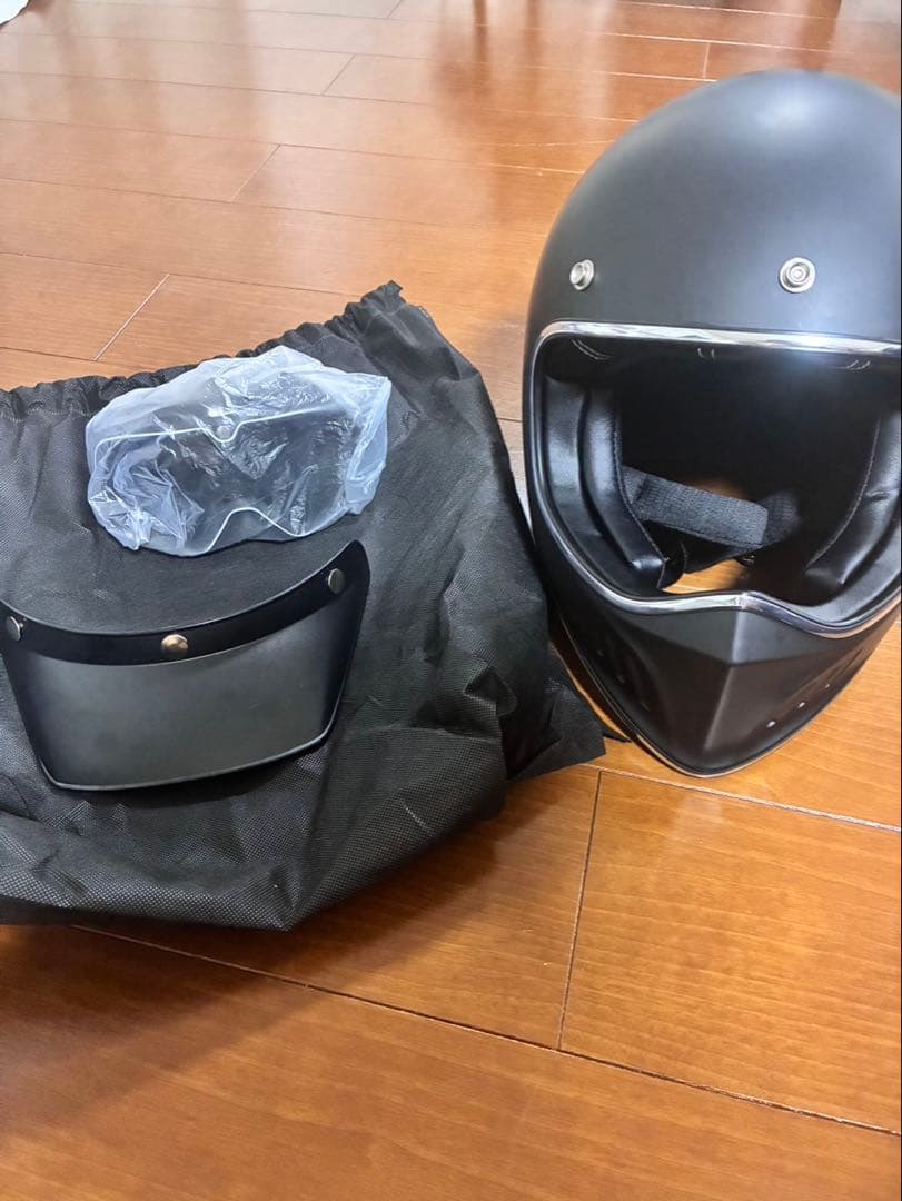 フルフェイスヘルメット マットブラック