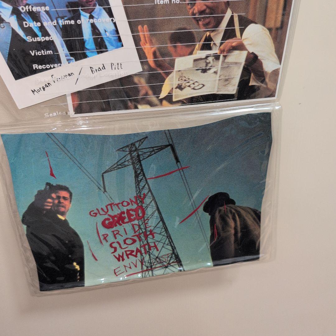 ブラットピット主演セブン レンタルビデオの店頭販促POP