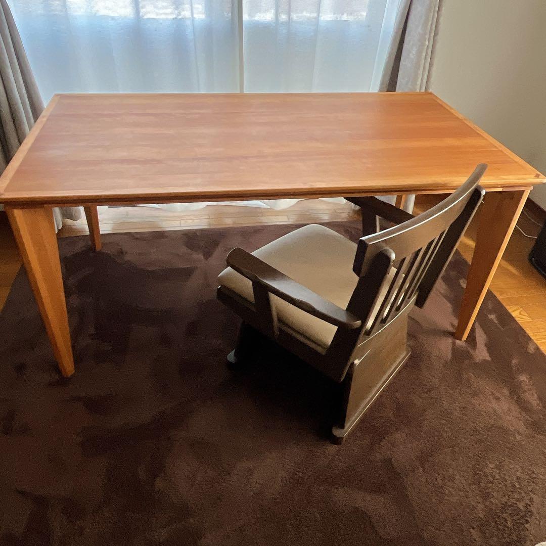 もも様リクエスト品】ACTUS ボスコダイニングテーブル　 オフィス カフェ 朝