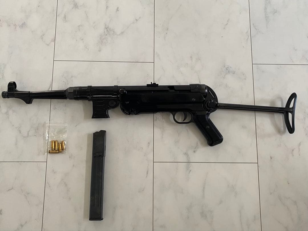 マルシン　mp40 モデルガン　樹脂製　ワルサーp38 ホルスター