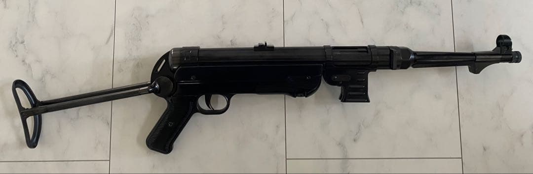 マルシン　mp40 モデルガン　樹脂製　ワルサーp38 ホルスター