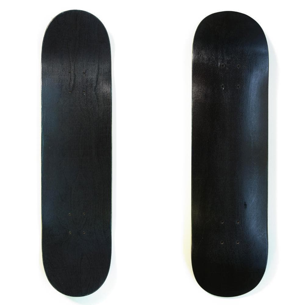 5枚セット売り！ 板 スケートボード 8インチ ブランクデッキ 部品 ブラック
