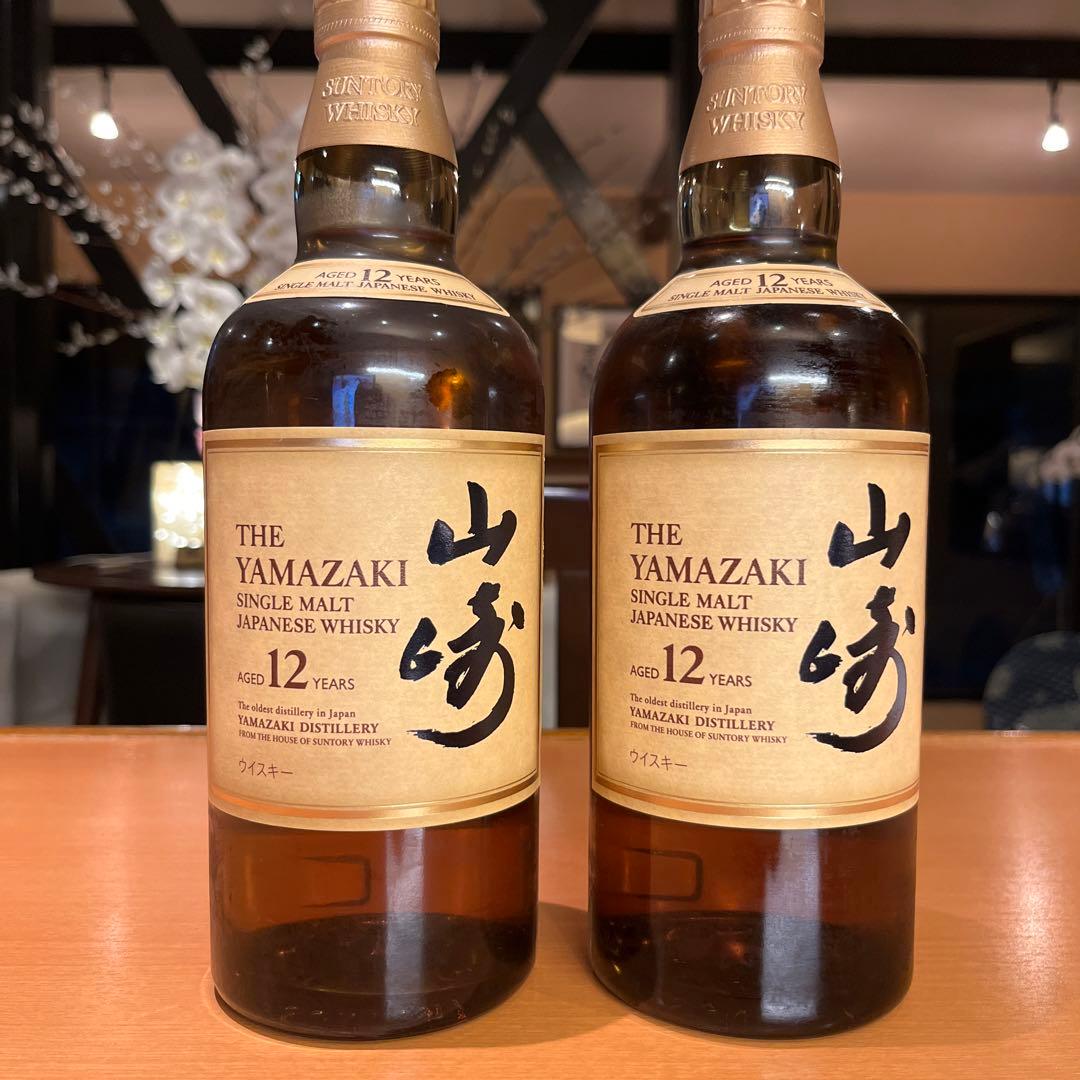 サントリー 山崎12年 正規品　700ml 2本
