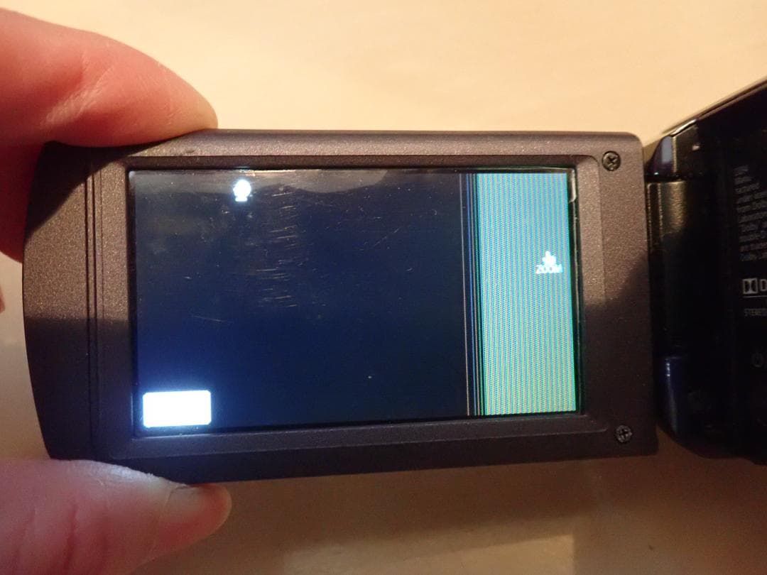 パナソニック　HC-V300M-A　デジタルハイビジョンビデオカメラ　ジャンク品