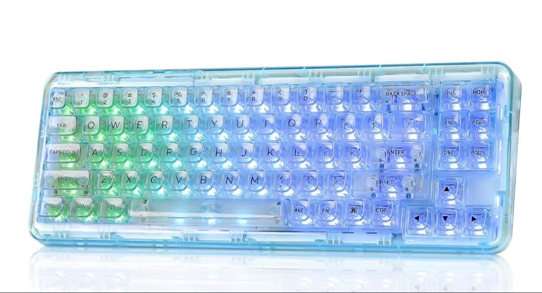 難アリ YUNZII X71 ゲーミングキーボード