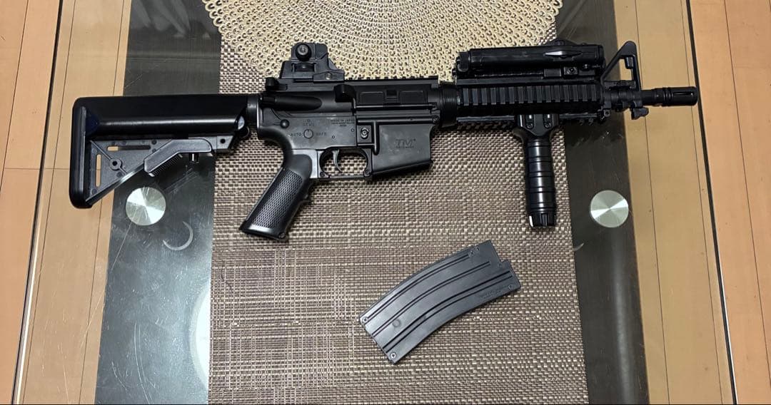 美品　東京マルイ カスタム品　SOPMOD M4 金属ピニオンギア　ハイパワー