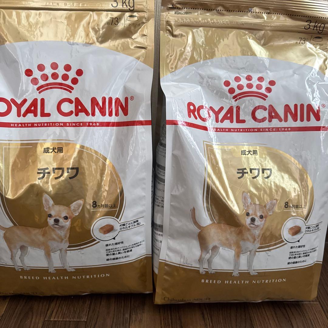  CANIN チワワ 成犬用 ドライフード 3kg×2袋