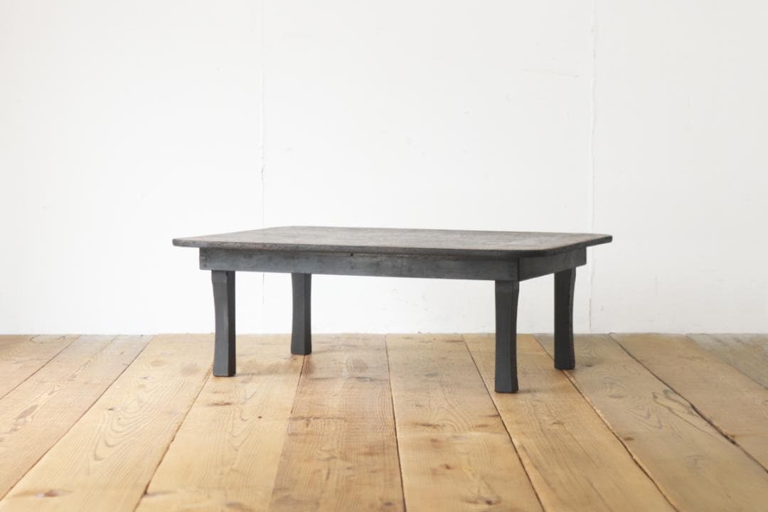 レトロ ちゃぶ台 座卓 机 ローテーブル テーブル 無垢材 ヴィンテージ