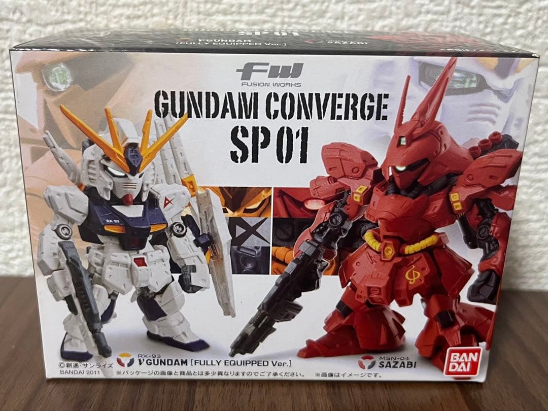 コンバージSP01 νガンダム & サザビー SP03 ガンダム & ジオング